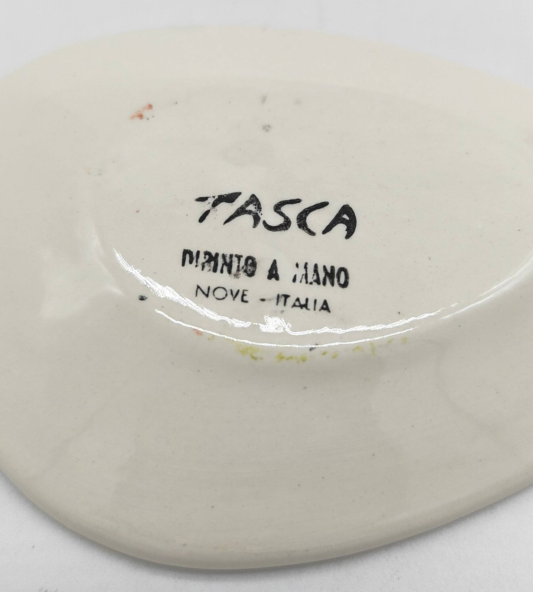 Pair of bird cup by Alessio Tasca Italian ceramist