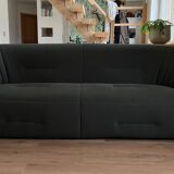 Canapé droit 3 places vert/kaki 250cm