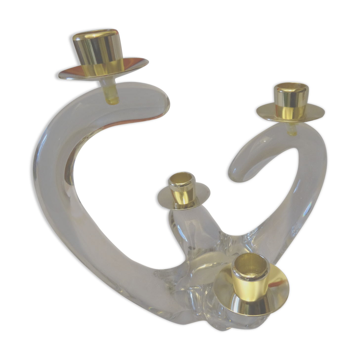 Bougeoir 4 crystal fires