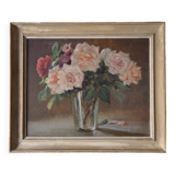 Hippolyte Léty, Roses in a Glass (circa 1920)