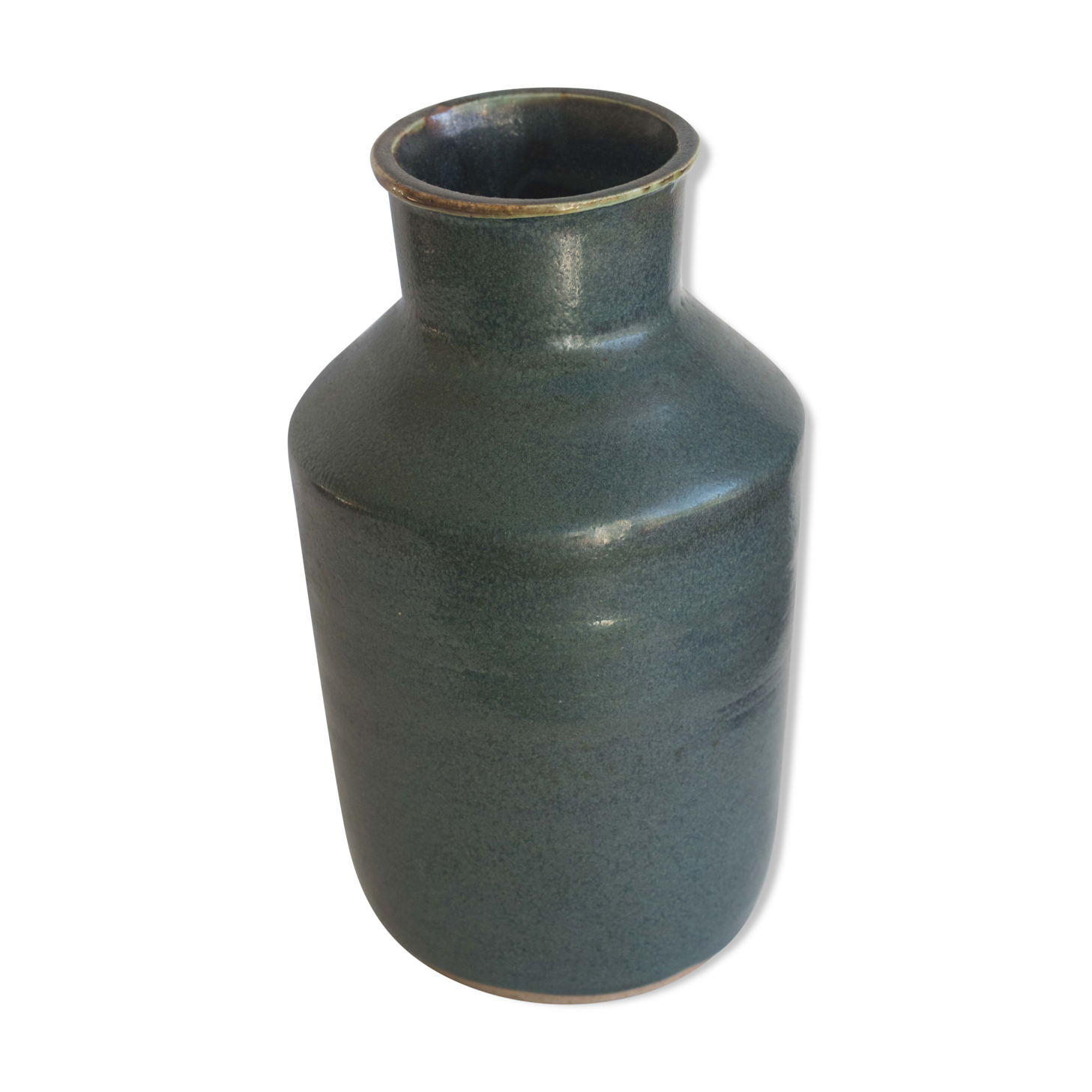 Potter blue vase