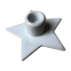 Ceramic star candle holder