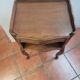 Louis XV oak bedside table with 1 drawer