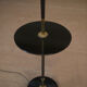 Vintage opaline and glass floor lamp 1960