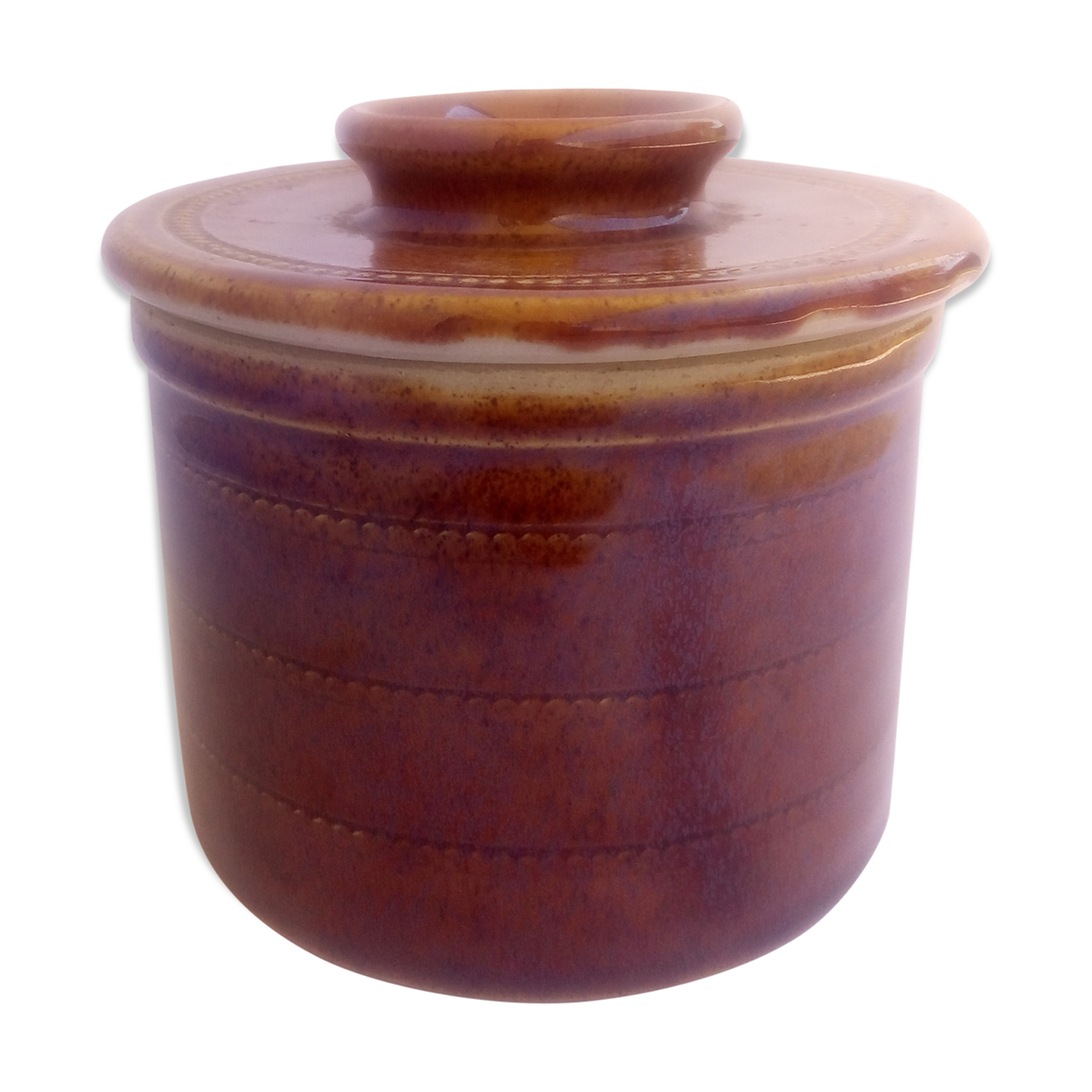 Berry ceramic butter