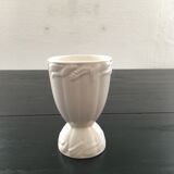 Vase blanc décor blé