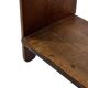 Art Deco Oak compact bookcase minimalist design