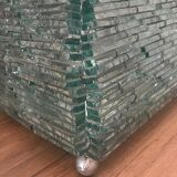 Stacked glass pyramid lamp, 1970