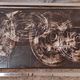 Ceramic and metal coffee table - signed Belarti - 1960s/70s