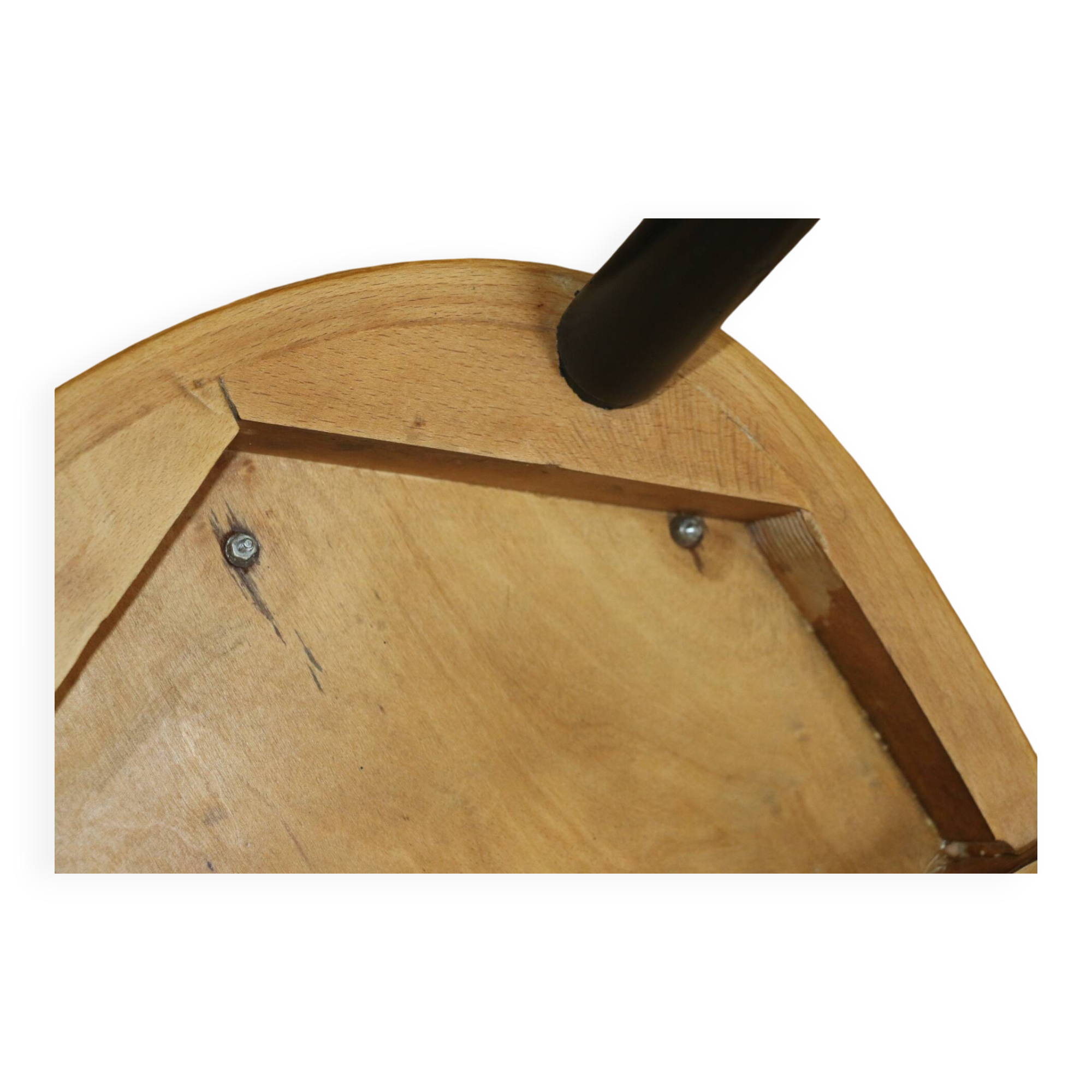 4 Baumann 740G chairs light beech black skai