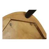 4 Baumann 740G chairs light beech black skai