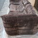 Togo in brown velvet by Michel Ducaroy for Ligne Roset 70s