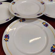 Ensemble 6 assiettes plates villeroy et boch