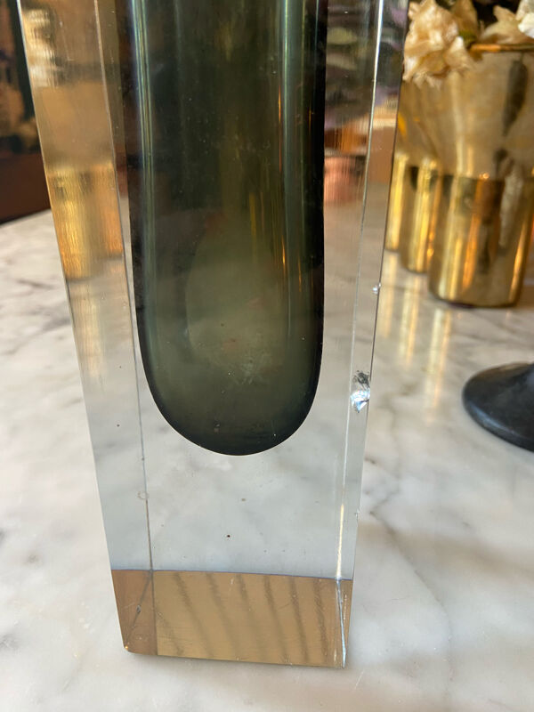 Vase Sommerso Murano années 70