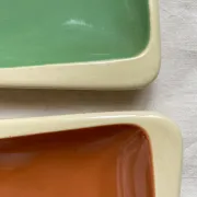 Vercéram snack bowls or dishes, 1950s
