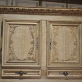 Bleached oak sideboard