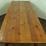 Large folding harvest farm table