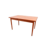 Teak dining table in retro vintage Danish style from the 60s-70s.