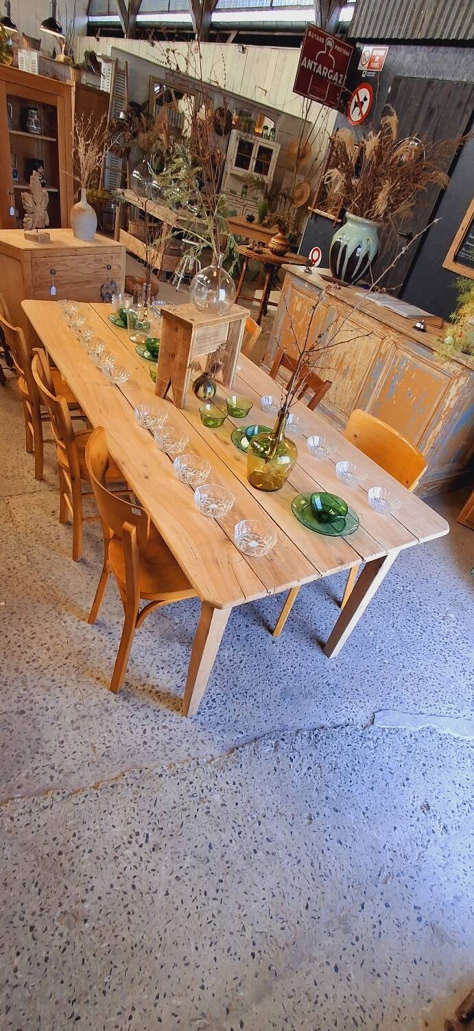 Antique farmhouse table