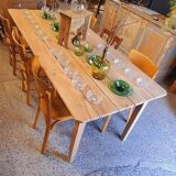 Antique farmhouse table