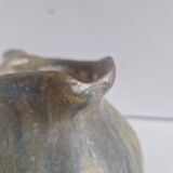 Pumpkin Jug Flamed Blue