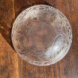 Vintage salad bowl with stylised rose pattern D23 H10