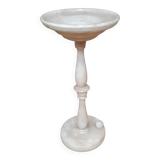 White marble stand