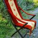 Chaise fauteuil pliant Napoléon III du XIXe