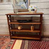 Antique colonial-style bookcase