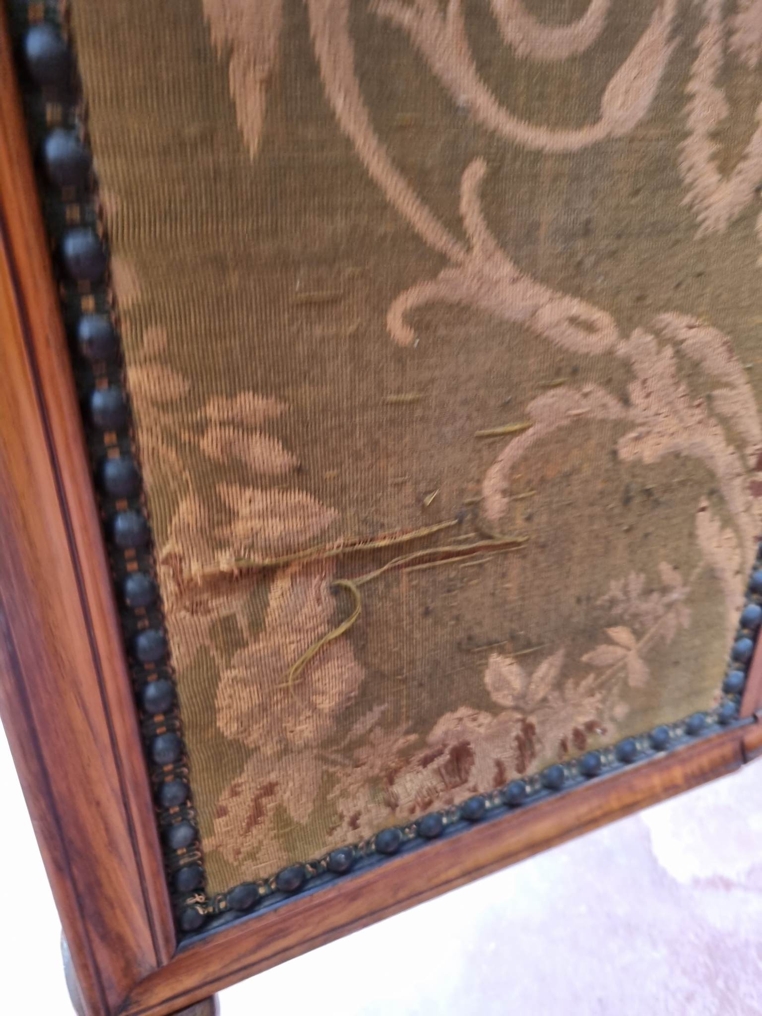 Fireplace screen Louis XV