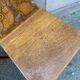 4 Alsatian chairs renaissance 1950 in carved oak