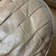 Pair of De Sède patchwork leather poufs