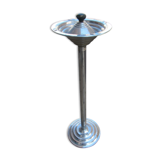 Standing ashtray, vintage, metal