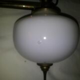 Pair of opaline sconces