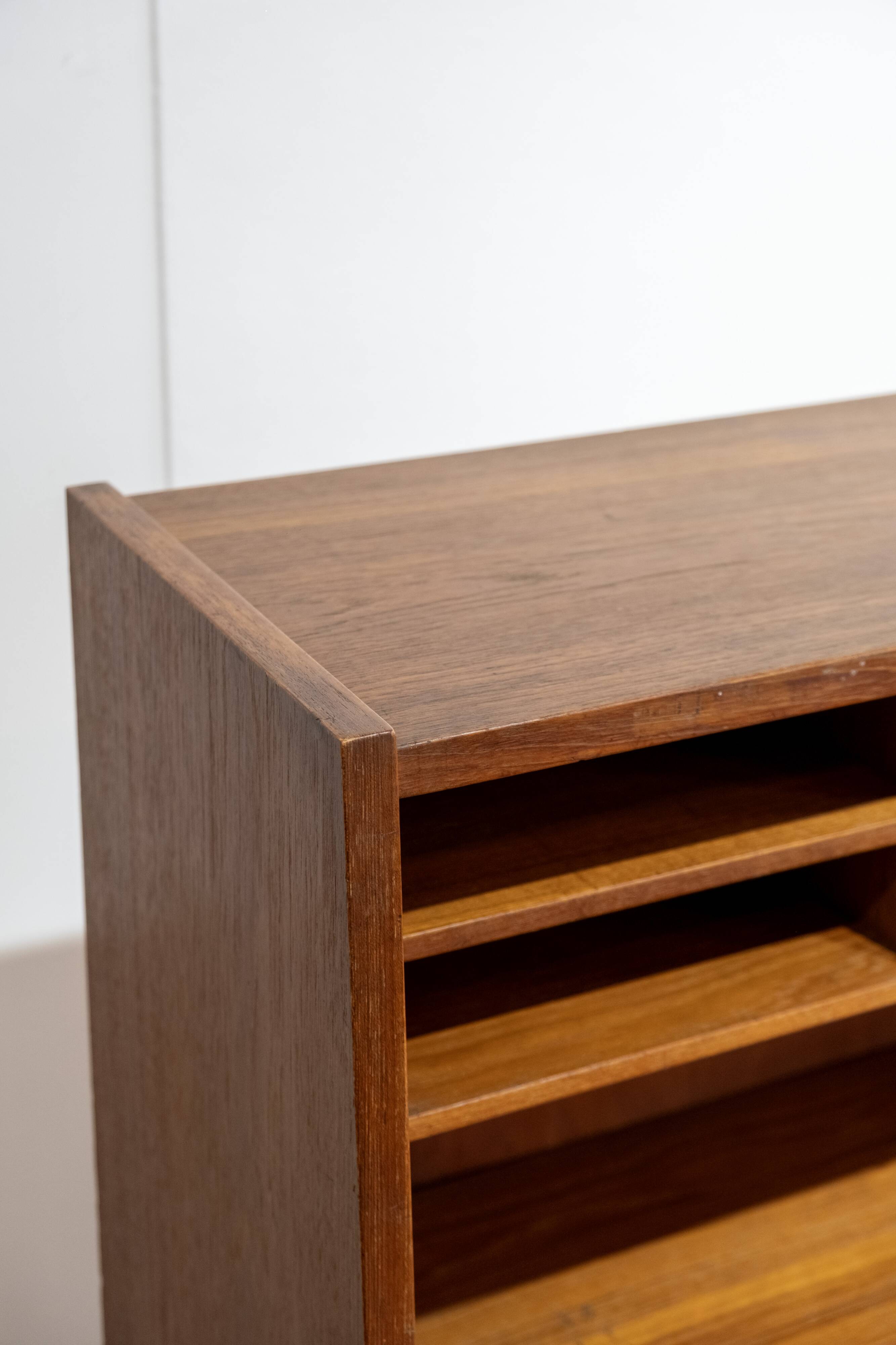 Danish teak secretary