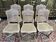 Set of 6 Louis XV style caned chairs - Regency