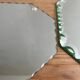 Vintage octagonal beveled mirrors
