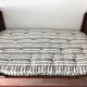 Cherry wood boat bed with bedding