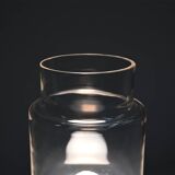 Glass Italian table lamp, 1970s Italy.