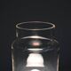 Glass Italian table lamp, 1970s Italy.