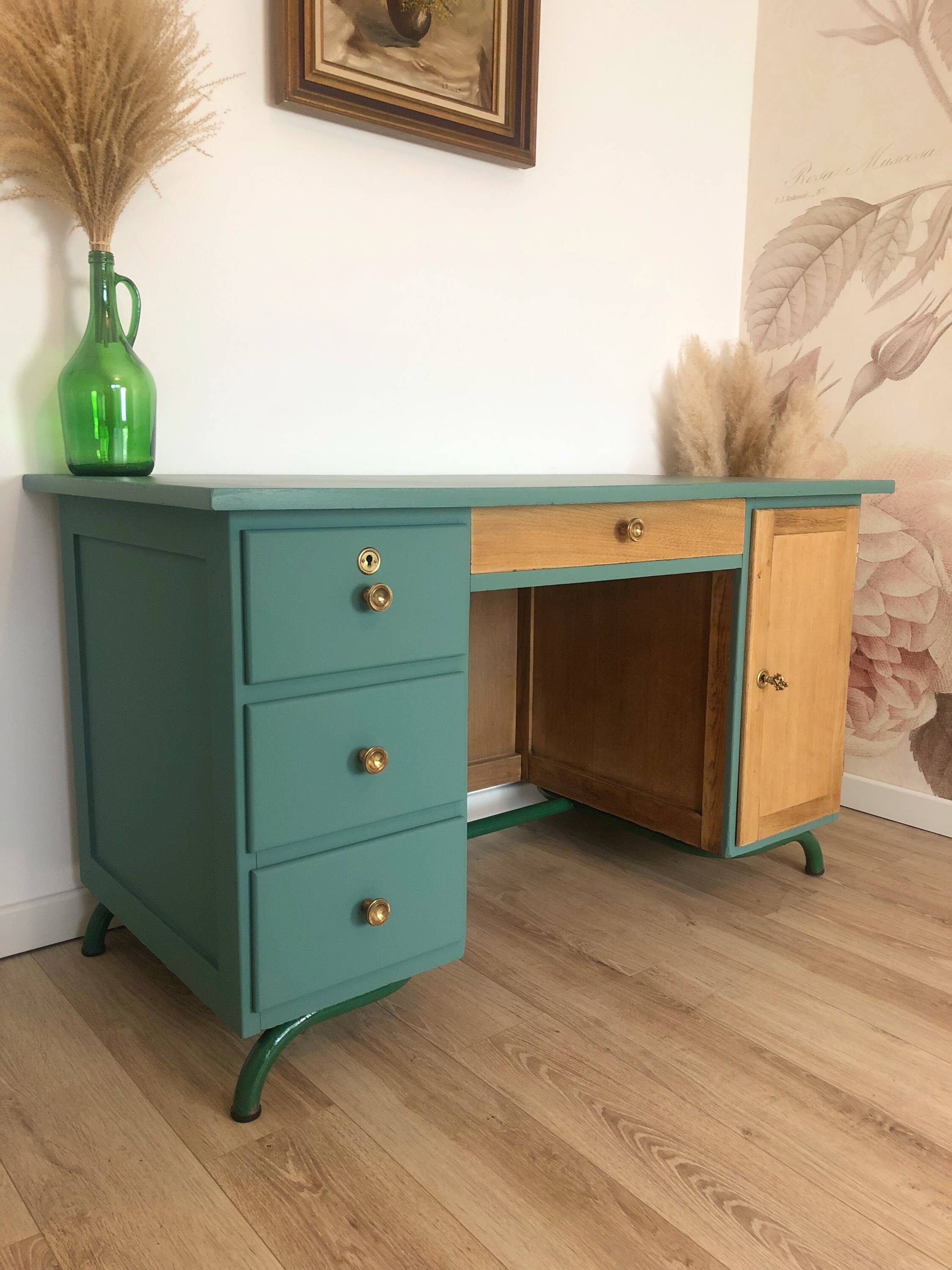 Schoolmaster's desk from the 1950s