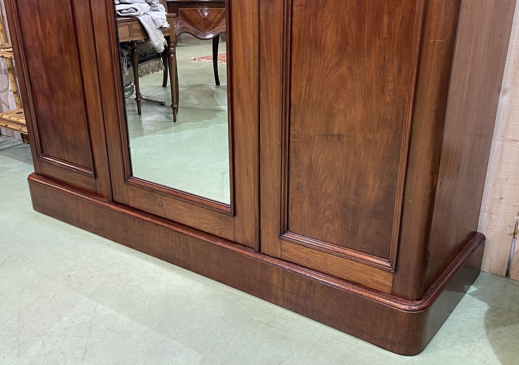 Dressing Victorian XIXth mahogany
