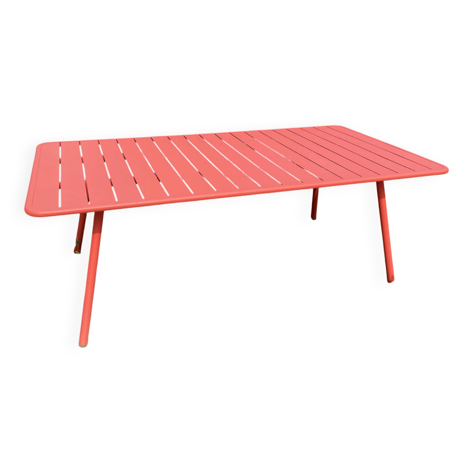 Fermob Luxembourg garden table – 207x100 cm – Capucine colour