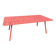 Fermob Luxembourg garden table – 207x100 cm – Capucine colour