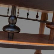 Unique cherry wood table from Italy from the 1960s/70s.