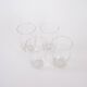 Set of four glasses, Danish design, 1970s, manufactured in Denmark
