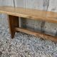 Banc large en bois massif