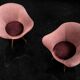 Vintage Mid-Century Space Age Velour Lounge Set from Paged, 1972, Set of 3