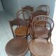 Lot 6 chairs of Bistrot mismatched - 1900
