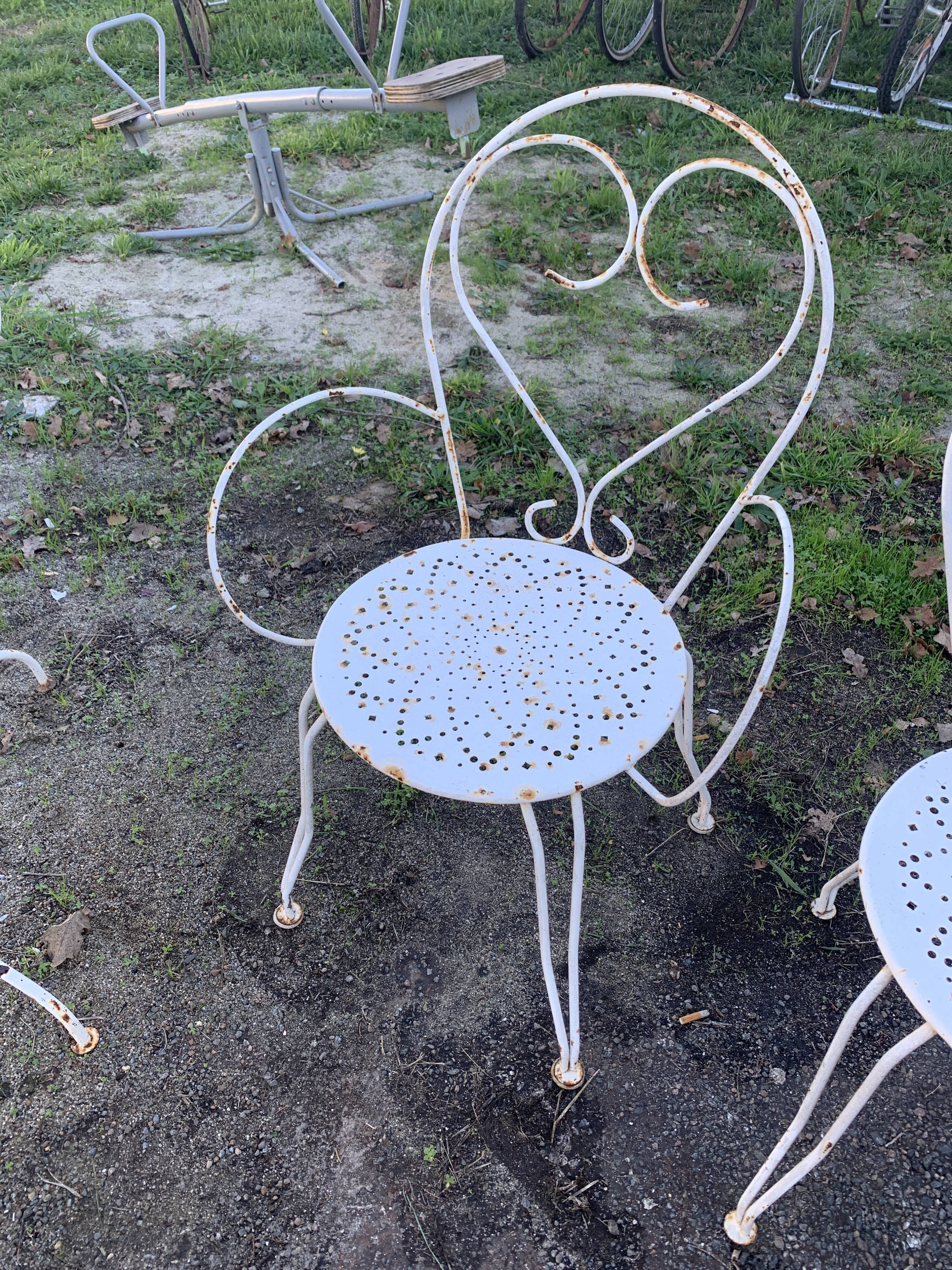 Wrought iron garden room